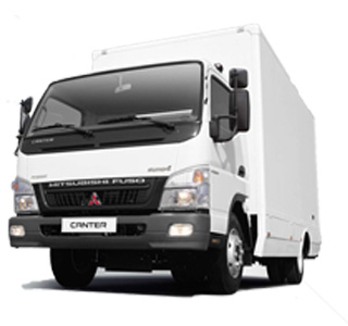Rent or lease 14ft Mitsubishi fuso canter